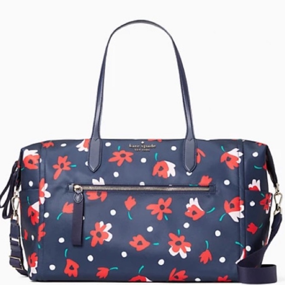 Kate Spade Nylon Chelsea Weekender Bag